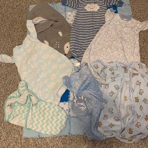 7 swaddlers/ night sleepers, back is best swaddle